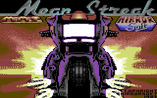 Mean Streak screenshot 2 for Commodore 64